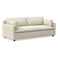 Marin 86" Sofa, Standard Depth, Saddle Leather, Nut