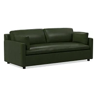 Marin 86" Sofa, Standard Depth, Saddle Leather, Nut