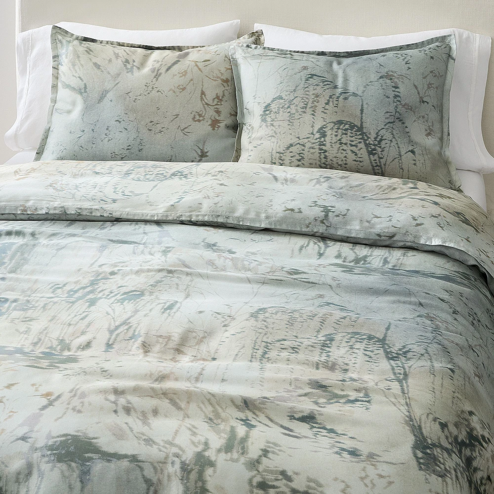 Abstract Tapestry Full/Queen Duvet, Sand