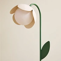 Flower Floor Lamp, Ochre