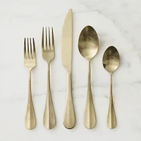 Cove Flatware, 5-Piece, Champagne Satin