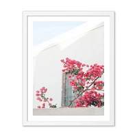 Flor by Morgan Ashley Framed Paper 11x14 White