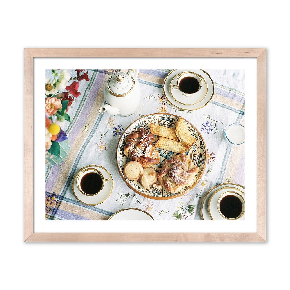 Fika by Morgan Johnson Framed Paper 11x14 White