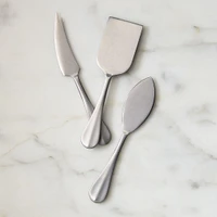 Cove Cheese Knives, Champagne Satin, Set of 3