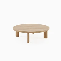 Boardwalk Round Nesting Table, Volcanic Oak, 11H