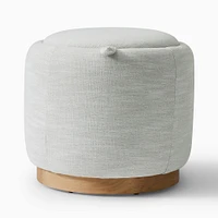 Elora Storage Ottoman Frost Gray Performance Ydlw