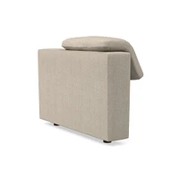 Open Box: Harmony Modular Non Motion Armless Single Down Blend Performance Distressed Velvet Sand CS