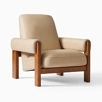 Nils Chair, Saddle Leather, Nut, Cool Walnut