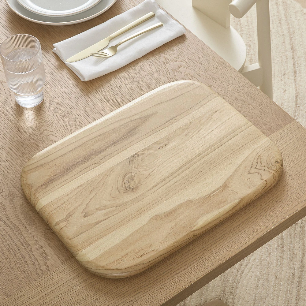 Gaia Small Serve Board, Natural