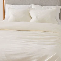 Jersey Tencel Modal Full/Queen Duvet, White