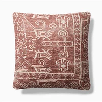 Cassia Pillow Cover 20x20, Burnt Umber