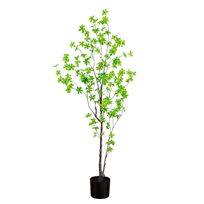 Faux Minimalist Enkianthus Tree, 5ft