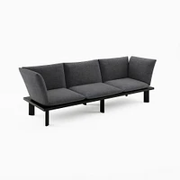 Boardwalk Sofa, Natural Oak Platform / Fomo, Antelope