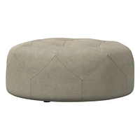 Brighton Small Ottoman PLY Twill Camel Concealed Support