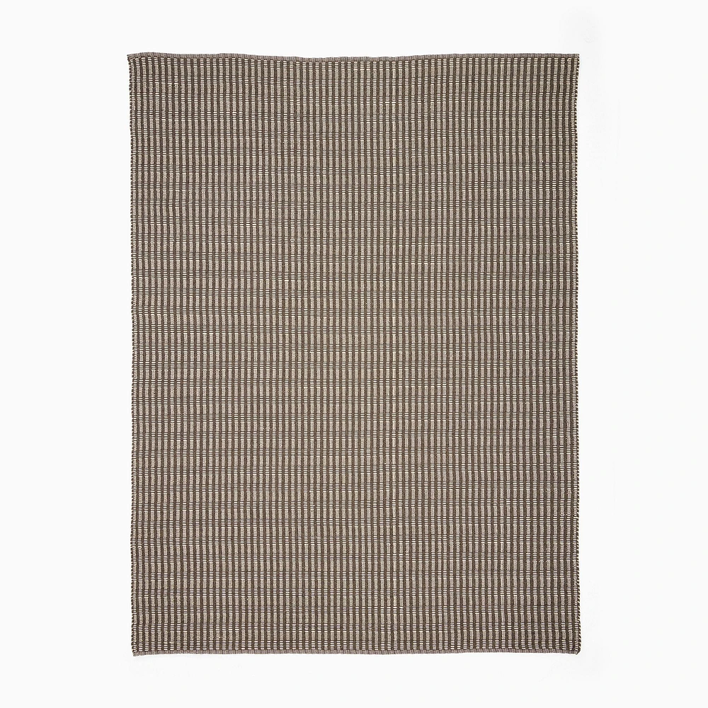 Chip & Dent: Cooper Flatweave Wool Rug, Java, 5x8