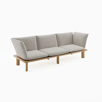 Boardwalk Sofa, Natural Oak Platform / Fomo, Antelope