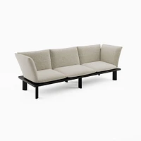 Boardwalk Sofa, Natural Oak Platform / Fomo, Antelope