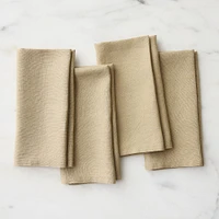 European Linen Napkin, White, 20x20, Set of 4
