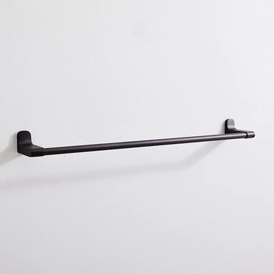 Open Box: Mid-Century Contour Bath Hardware, Towel Bar, 24", Dark Bronze