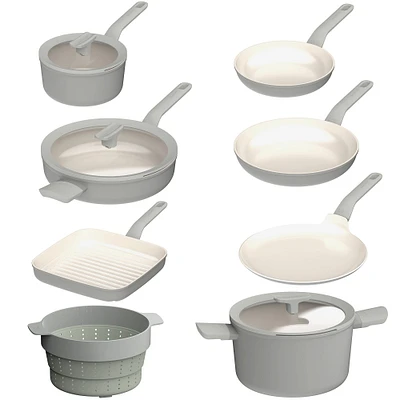 LEO 11 Piece Cookware Set, Moonmist