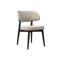 Chip & Dent: Hyde Dining Chair, Performance Velvet, Sand