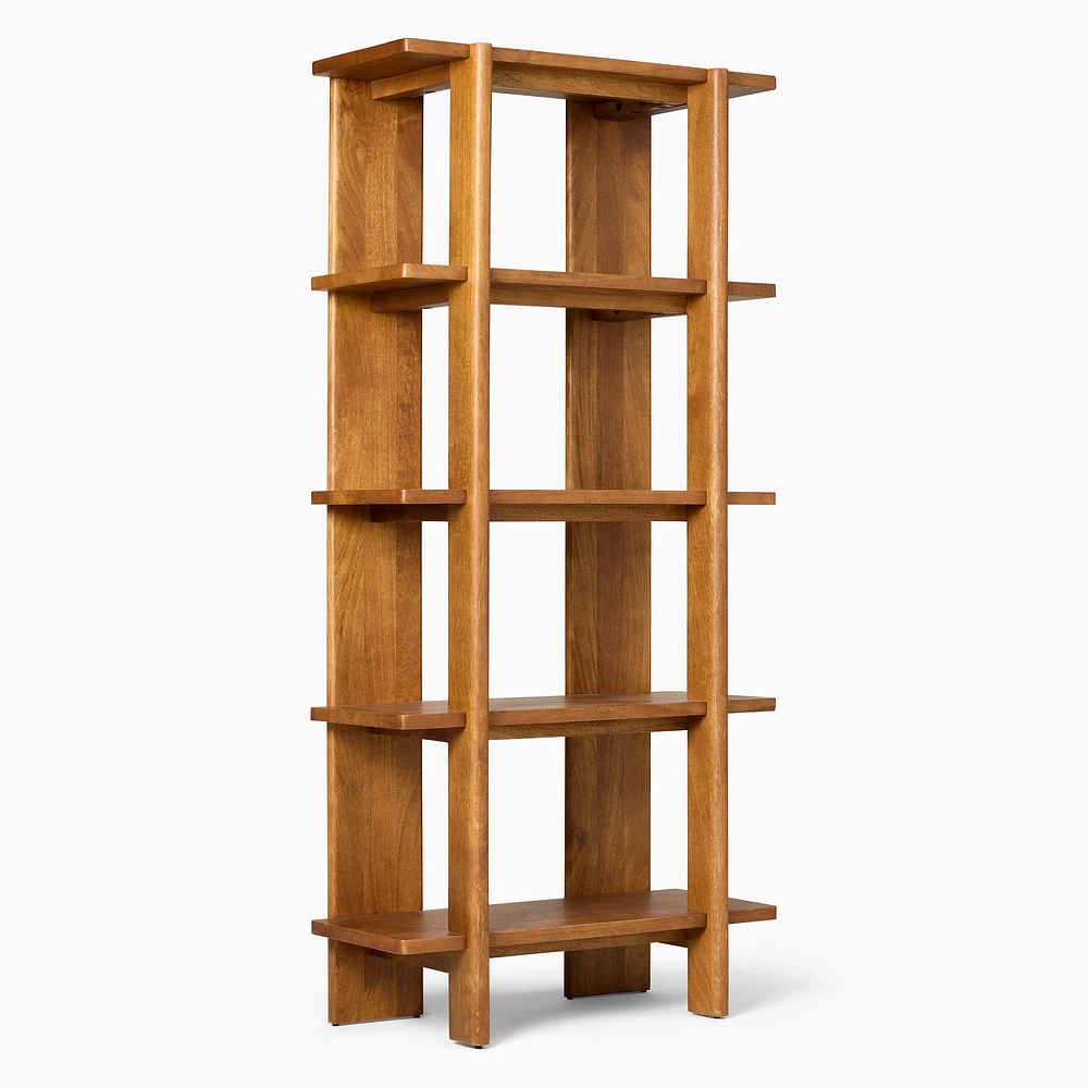 Otto 33" Bookshelf, Acorn