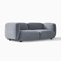 Osborn 82" Sofa, Yarn Dyed Linen Weave, Alabaster, Concealed Support