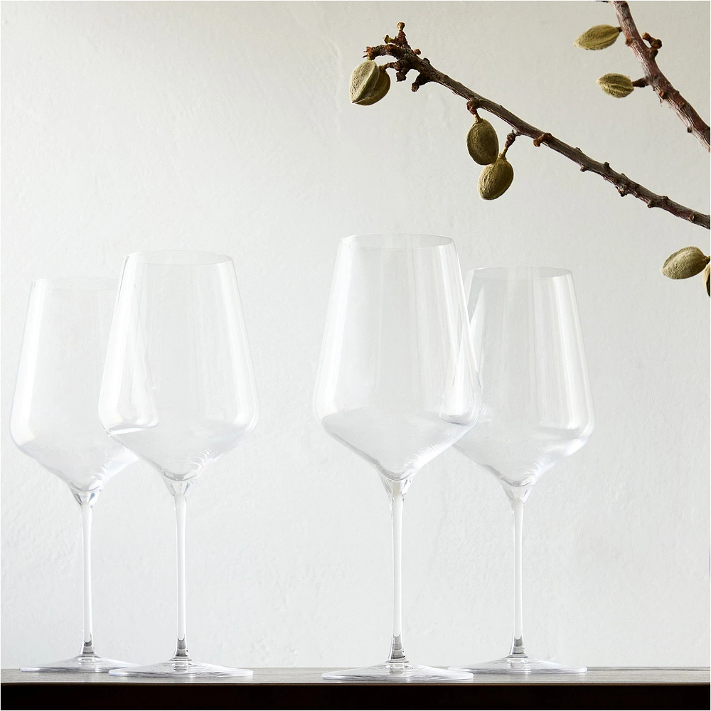 Starlight Stemware, White Wine, Glass, Clear, Set of 4