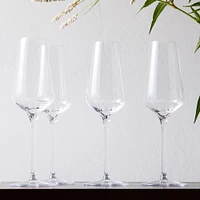 Starlight Stemware, Champagne, Glass, Clear, Set of 4