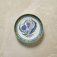 Eliza Karazah Stoneware Appetizer Plate, Blue, Each