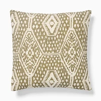 Seaside Origin Pillow Cover, 18x18, Mulberry