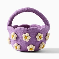 Daisy Easter Basket, Lavender