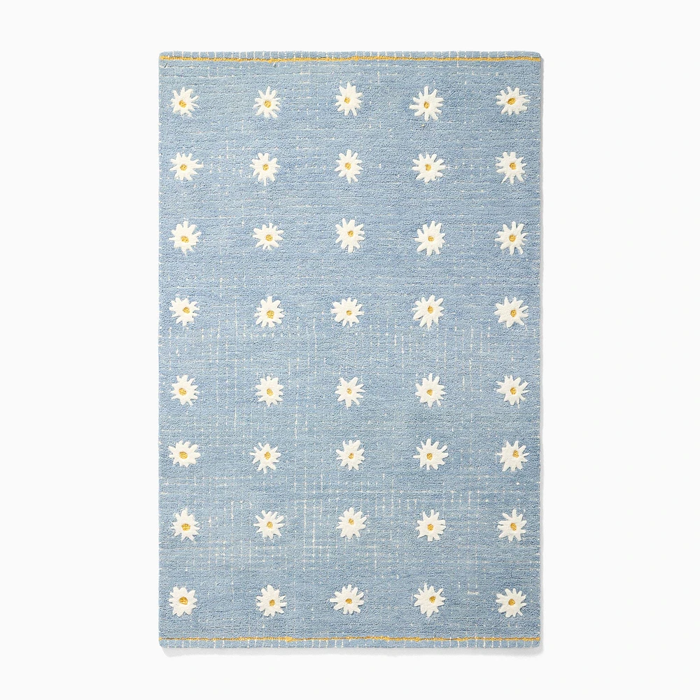 Daisy Grid Rug, 5x8