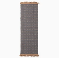 Simple Dash Jute Rug, 5X8, Dark Olive