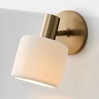 Anders Sconce, Task 5", Porcelain, Champagne