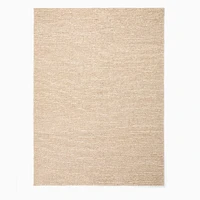 Laguna Wool Jute Rug, 5x8, Alabaster