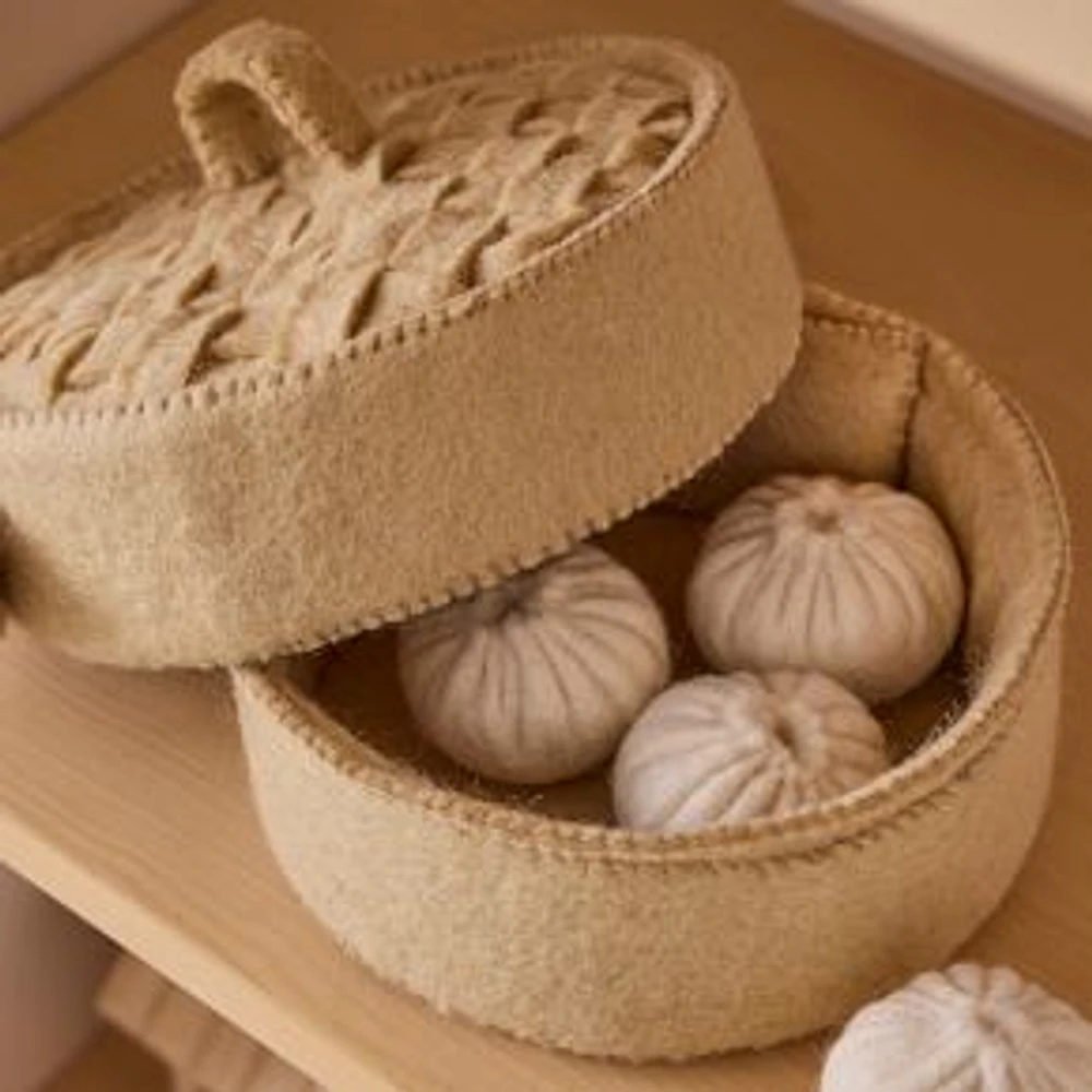 Felt Food Toys Xiaolongbao Set