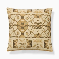 Printed Ikat Pillow Cover, 20x20