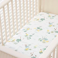 Bayou Lilypad Duckling Crib Sheet