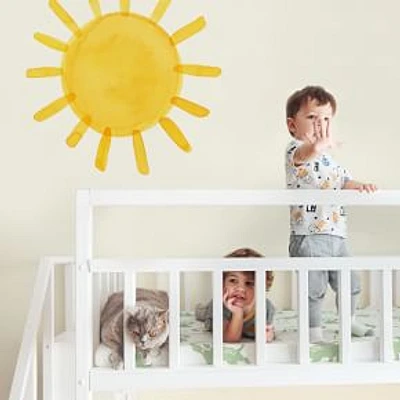 Large Sun Peel & Stick Wallpaper, WE Kids