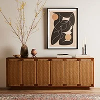 Sanford Sideboard, Light Mahogany Veneer