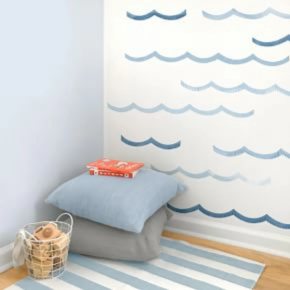 Sag Harbor Waves Peel & Stick Wallpaper, WE Kids