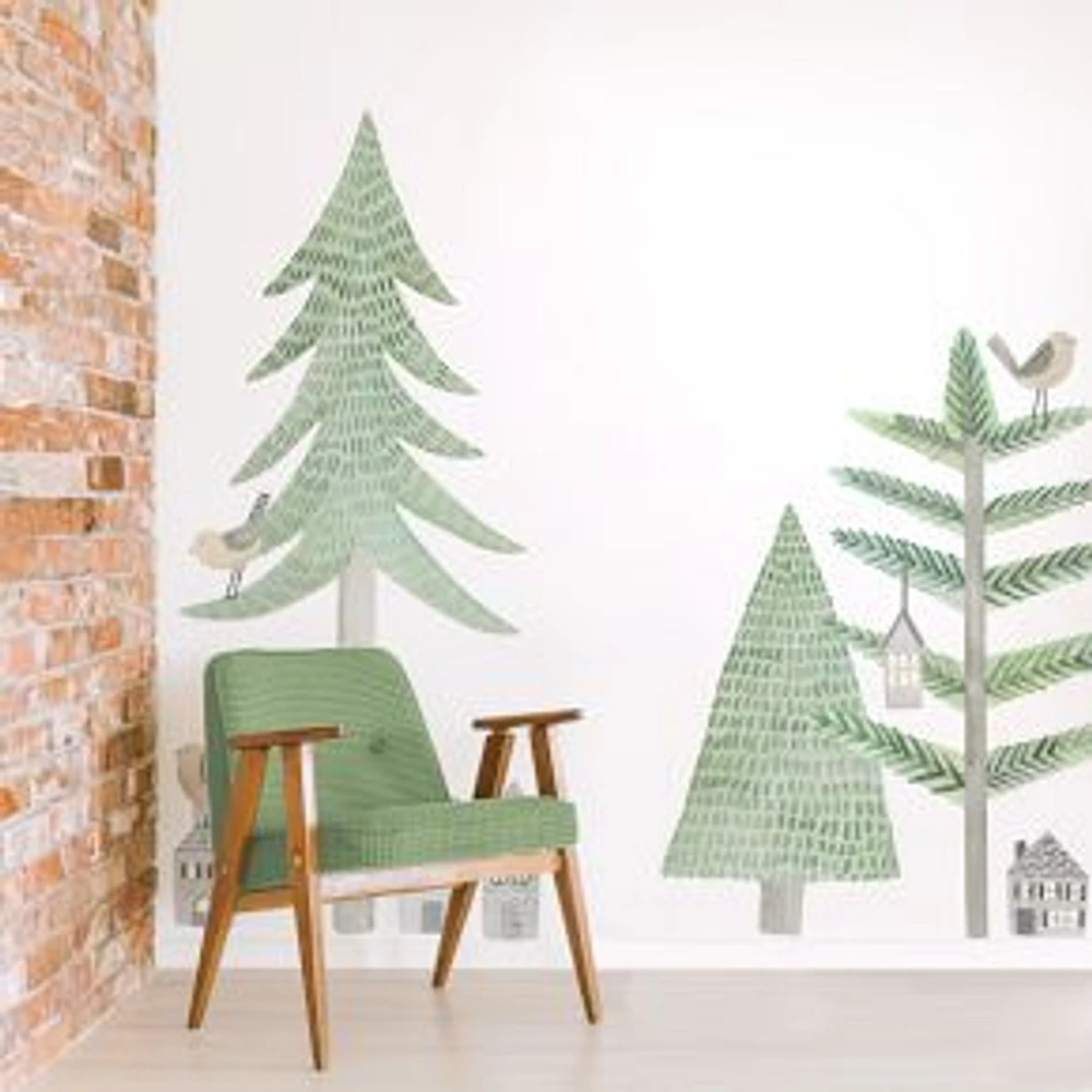 Spruce Forest Large Peel & Stick Wallpaper Kit, WE Kids