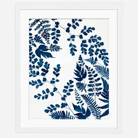 Living Pattern Balance Print, 11"x14", White Frame