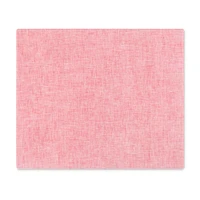 Waller Red Chambray Placemat, Circle