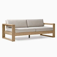 Portside Outdoor Sofa, 65", Driftwood