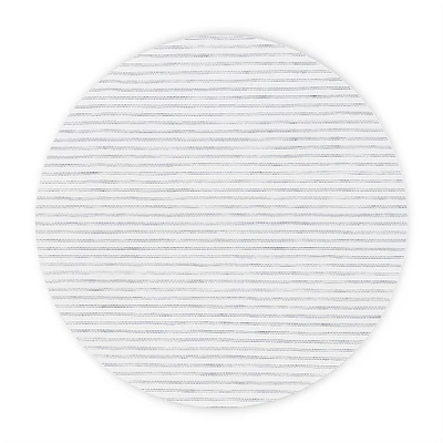 Eliot Ticking Stripe Placemat, Circle