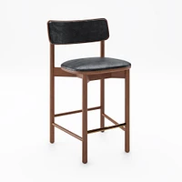 Sadove Barstool, Walnut, Jet