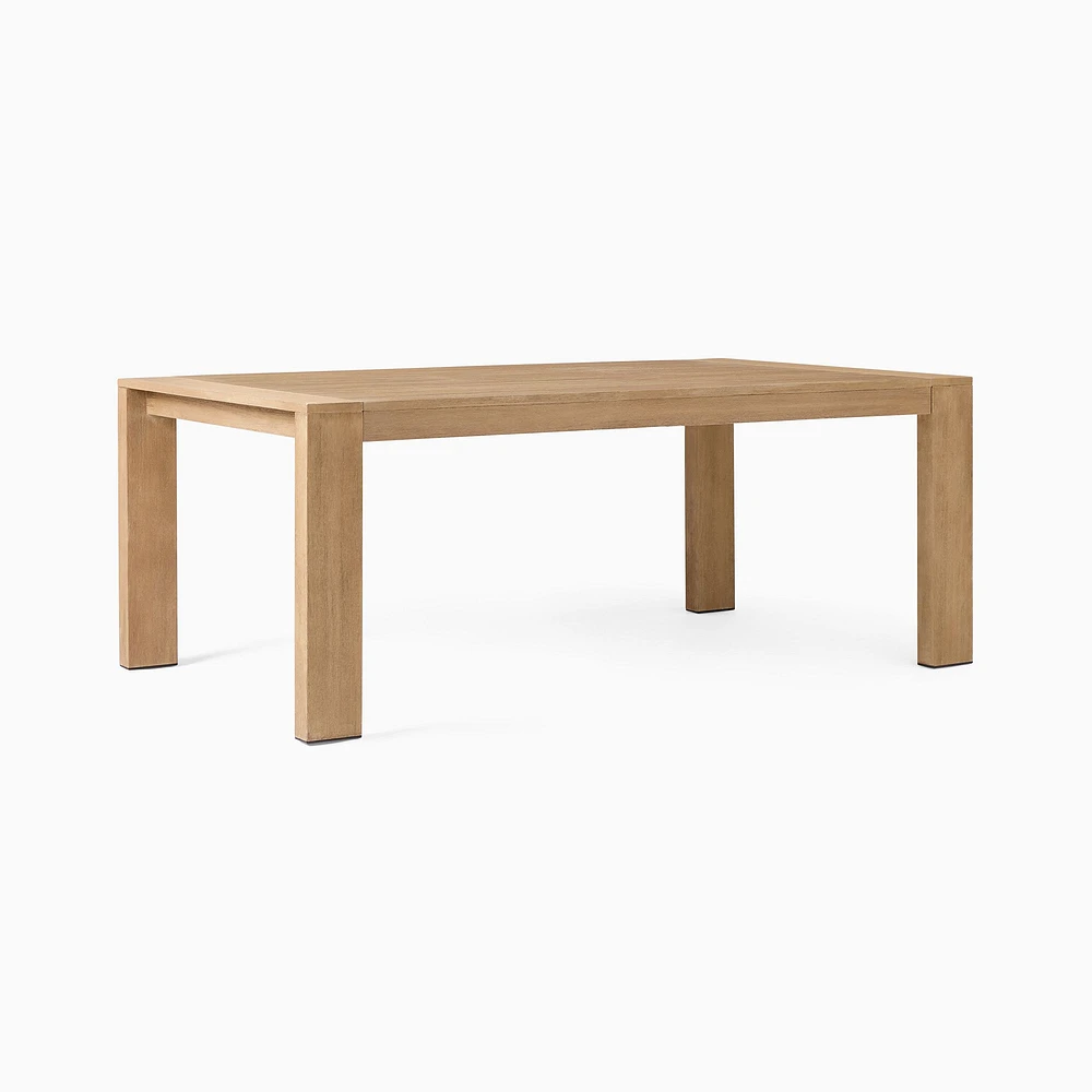 Telluride Extendable Outdoor Dining Table 76"-106", Reef