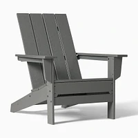 West Elm + Polywood Modern Adirondack Chair, Aruba